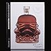 Original Stormtrooper Decanter, Transparent, for Whiskey, Bourbon & Scotch, 750ml, Original Cork Seal, Star Wars Gifts for Men - Thumbs Up!
