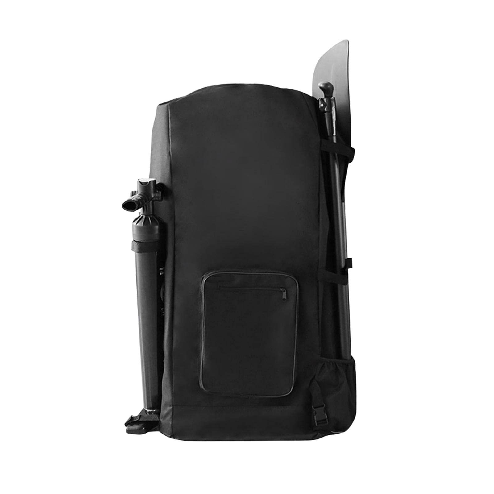 QOTSTEOS Stand Up Paddle Board Bag, SUP Roller Backpack Large Capacity Board Carrying Bag Travel Backpack with Zipper for Paddle Boards(Black)