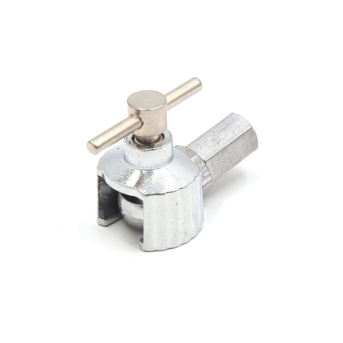 sourcingmap Silver Tone Adjustable Button Head Grease Zerk Nipple Fitting Coupler for Car