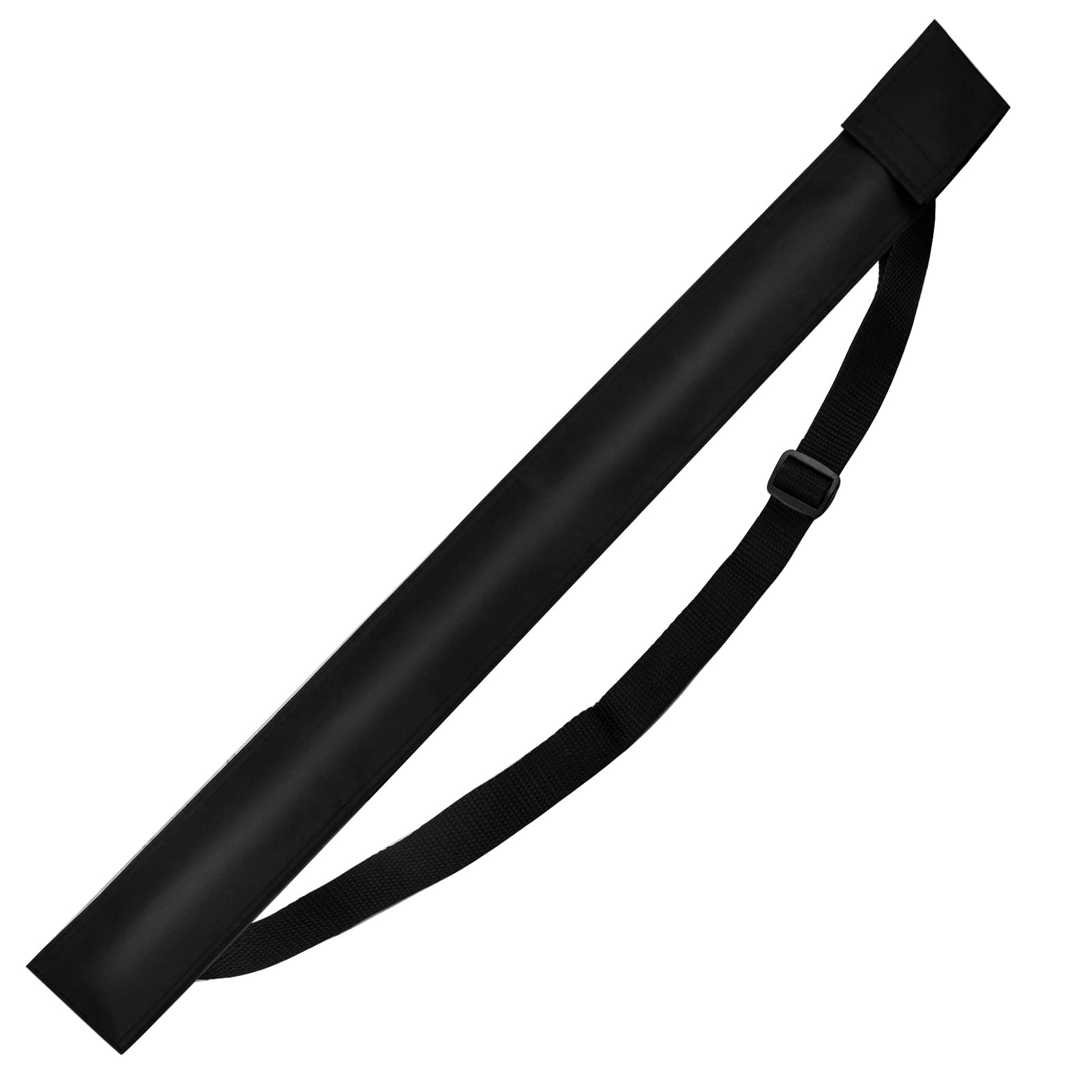 Zngou 1 Piece Pool Cue Bag, 1/2 Snooker Case Bag Billiard Carry Stick Storage Portable for Rod, Black