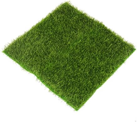 KITCHINDRA Micro Landscape Moss Ornament Turf Faux Lawn for Miniature Garden (Green)