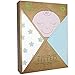YourEcoFamily Muslin Fitted Crib Sheet - Certified Organic Cotton - Pre-Washed Softest Mattress Sheet for Your Baby, Toddler Boy or Girl (Polar Star)