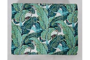 MAVISS HOMES Indian Block Print Quilt Kantha Quilts Queen Size Kantha Throw Quilt Blanket Kantha Bedspreas Pure Cotton Quilt (90 X 108 Inch, Multi)