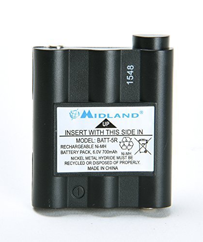 Original midland batt5r avp7 for gxt walkie talkie (gxt1000 gxt10…