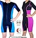 Neoprene Sauna Sweat Workout Hot Wet Suit Unisex Weight Loss (Slim Fit, Large)