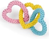 Petface Little Petface Rope Hearts Puppy Toy view 4