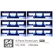 Orion Motor Tech 54 LED White Emergency Service Truck Car Vehicle Strobe Warning Light/Lightbars for Deck Dash Grill Windshield Headliner