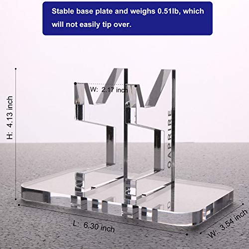 OAPRIRE Universal Controller Stand Holder for PS4 / Xbox One / Nintendo Switch / Steam / PC / Retro Controllers - Handcrafted Controller Accessories - Crystal Texture, Limited Edition - Thumbnail 4