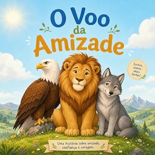Livro O Voo da Amizade: Uma história sobre respeito, diversidade e amizade ("Cada Mente, Uma Cor")