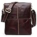 Casual Leather Shoulder Bag Retro Messenger Bag Handbag Simple Satchel Crossbody Bag
