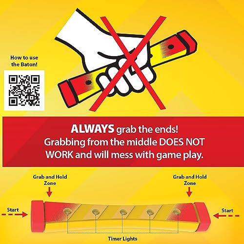 5 Second Rule Relay Family Party Game Electronic Relay Baton