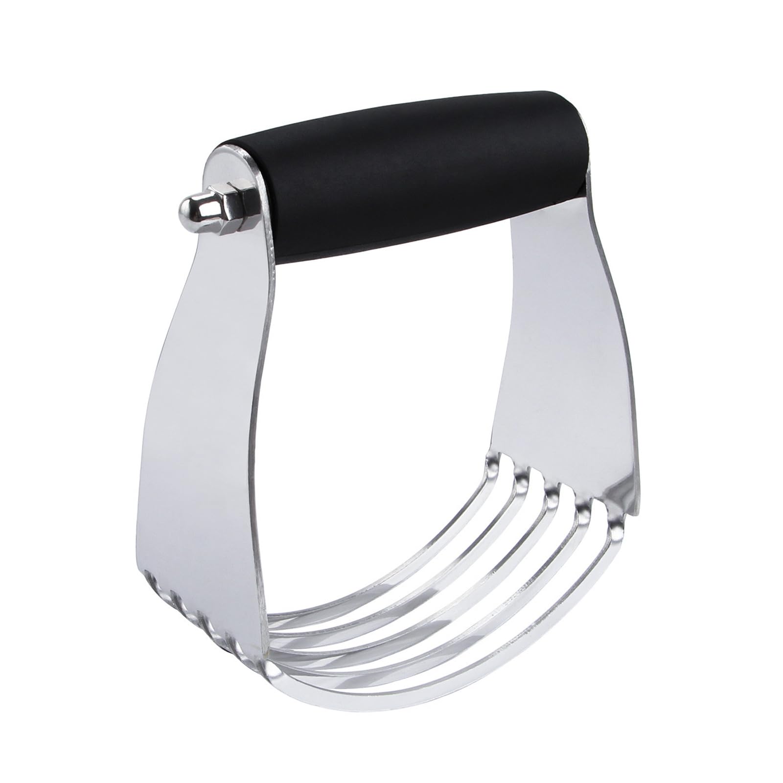 Lifhety 304 Stainless Steel Pastry Cutter, Heavy Duty Pastry Dough Blender, Cookie Cutter, Mixer for Baking Accessories, Cutting Butter Flour Cake Scone and Steak Pie