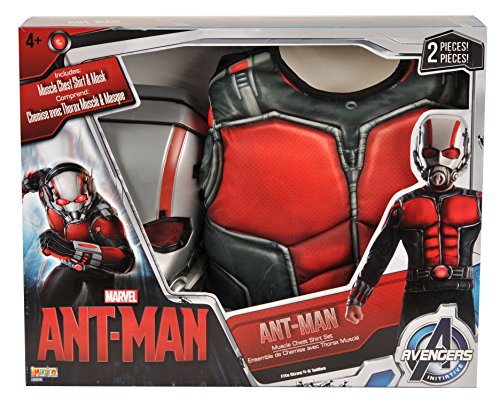Marvel Ant-Man Muscle Chest Costume Shirt Set - Image 3