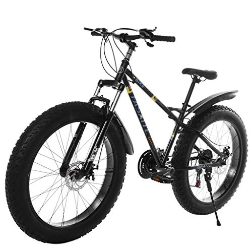 Mountain Bike Bicycle, Variable Speed Brake Bike Non-Slip Snow