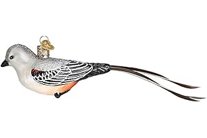 Old World Christmas Ornaments Scissor-Tailed Flycatcher Glass Blown Ornaments for Christmas Tree