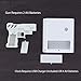 Trademark Games Toy Gun and Target Recordable Alarm Clock by TG