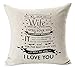Best Anniversary Gifts For Lover Wife Nordic Sweet Warm Funny Sayings To My Gorgeous I Still Love You Cotton Linen Decorative Throw Pillow Case Cushion Cover Square 18 X 18 Inches