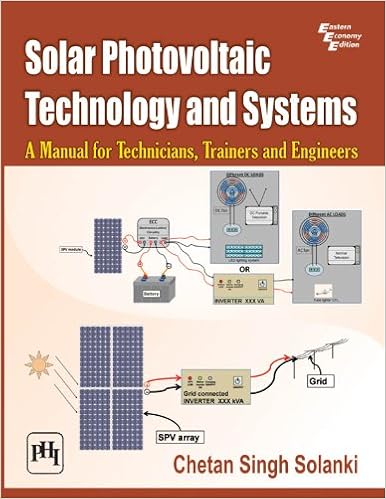Solar Photovoltaic Technology And Systems A Manual For
