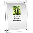 Modern Acrylic Photo Frame - Desktop/Free Standing (6x8 inch)