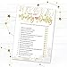 Baby Shower Games - Gender Neutral (5 Activities for 50 Guests, 5x7 Cards) - Baby Predictions, Baby Bingo, Emoji, Advice, Mommy or Daddy - Gender Reveal Party Supplies Favors Decorations