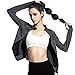 Speedle Women's Workout and Yoga Zip Up Stretchy Jacket with Thumb Holes