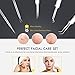 ElleSye 8 PACK Blackhead Remover Tweezer Kit & Dental Tools, Blackhead Tools for Comedone Extractor Whitehead Acne Blemish Pimple Remover, Dental Pick, Tartar Plaque Remover, Dental Set for Oral Care