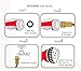 Garden Hose Nozzle Hand Sprayer Metal Construction, 8 Way Spray Pattern with Extra Washers