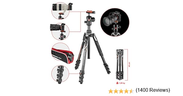 Manfrotto MKBFRLA-BH Befree Advanced: Amazon.es: Electrónica