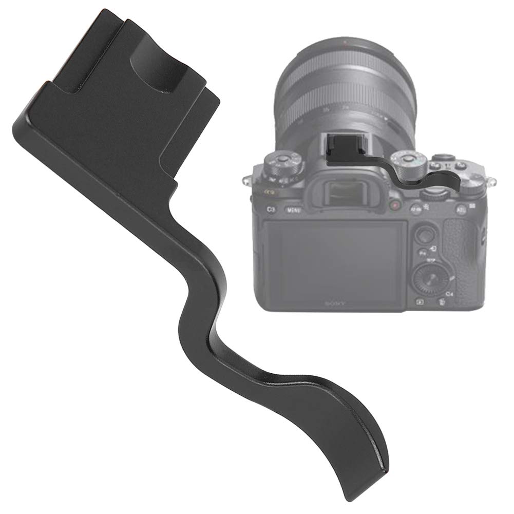 Bindpo Camera Thumb Up Grip, Aluminium Alloy Hot Shoe Cover Thumb Grip for Fuji XT10 XT20 XT30 XT1 XT2 XT3