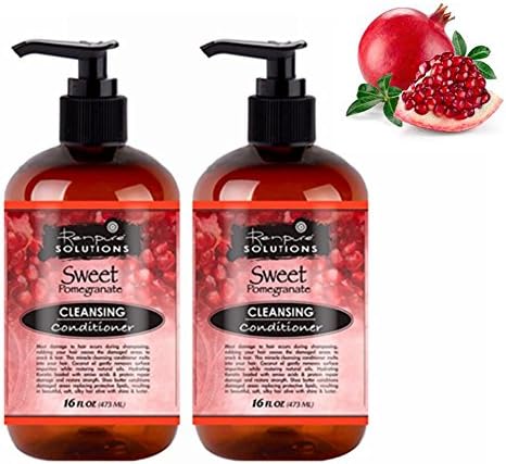 Renpure Solutions Cleansing Conditioner, Sweet Pomegranate, 16 Fluid Ounce Pack of 2