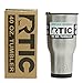 RTIC Double Wall Vacuum Insulated Tumbler, 40 oz, Stainless Steel