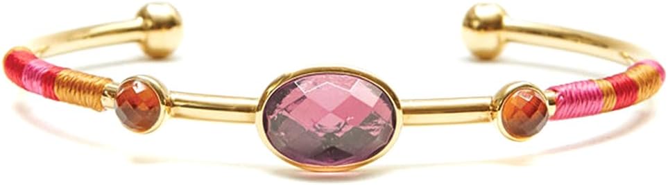Valmy Gemstone Bangle Bracelet