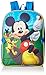 Disney Little Boys Mickey Mouse Backpack with Lunch Kit, Blue, One Size
