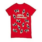 Hatley Womens Udderly Exhausted Sleepshirt