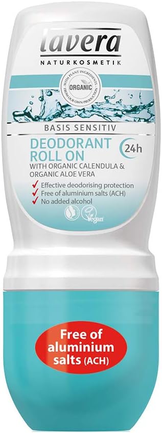 LaveraDeoroller, 24-Stunden-Deo, Limette Und Eisenkraut, Vegan, Biohautpflege, Natürliche Und Innovative Kosmetik, 50 Ml