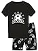 Little Boys Short Pajamas Soccer Kids Pjs Toddler Clothes Children Sleepwear