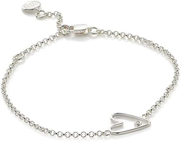 sterling silver flower girl bracelet