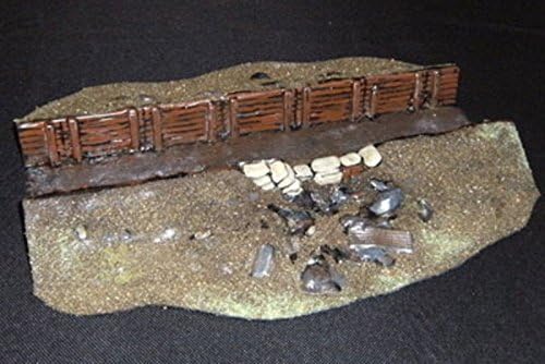 Amera Plastic Mouldings Z238 Trench Corner wargame terrain
