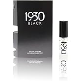 1930S Men’s Black Cologne by STS Ranch, Bold & Rugged Fragrance with Bergamot, Cedarwood, Amber & Musk,Cowboy Cologne,Long-Lasting Masculine Woody Spicy Scent, 3 ml Tester