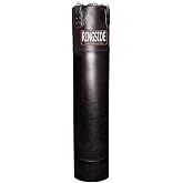 Ringside Powerhide 100 lb. Muay Thai Heavy Punching Bag, 13"x 68" | 100 lb bag for boxing, kickboxing &amp; Muay Thai, chain &amp; swivel included, bottom D-ring, home gym training