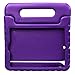 NEWSTYLE Shockproof Case with Built-in Handle Stand Cover for iPad Mini, iPad Mini 3rd Generation, iPad Mini 2 with Retina Display - Purple