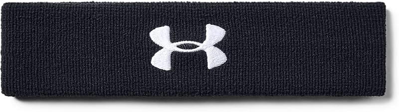 Herren Performance Terry Headband Schwarz One Size
