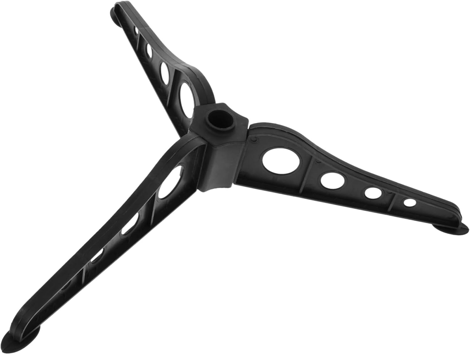 Tree Stands - CLISPEED Christmas Tree Stand Xmas Tree Base Plastic Xmas Tree Support Rack Christmas Tree Holders Xmas Tree Bracket Artificial Tree Fixators Black