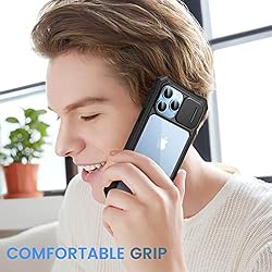 Ruky for iPhone 13 Pro Max Phone Case with Slide