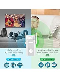 WAVLINK Extensor de alcance WiFi repetidor de señal de Internet de 300 Mbps amplificador router inalámbrico punto de acceso AP 3 en 1  Funciona con cualquier router