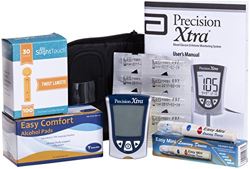 Slight Touch Precision Ketone Diabetes Testing Kit (5 Items)