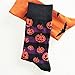 SherryDC Men's Halloween Pumpkins Bats Novelty Fun Crew Length Casual Dress Socks 2-Pack,One Size
