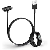 Mixblu Charger Cable Fits Google-Fitbit-Charge-6/Charge-5/Luxe | Fast Long 3.3Ft Replacement Charging Cord 1Pack