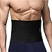 Ohuhu Waist Trimmer, Adjustable Neoprene Ab Trainer Belt for Back Support, Weight Loss, Sweat Enhancer, Body Slimmer, Fits Up to 44 Inches, for Men & Women primary