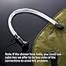 Sportneer Solar Camping Shower Bag, 5-gallon with Removable Hose and On-off Switch-able Shower Head